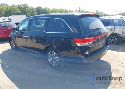 2016 Honda Odyssey Touring/Touring Elite z USA, uszkodzony, nr VIN 5FNRL5H97GB130271